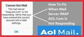 Fix Mail Server IMAP AOL.Com is Not Responding