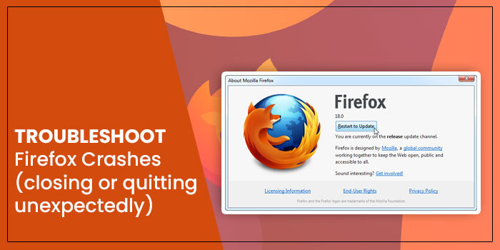 Troubleshoot Firefox crashes (closing or quitting unexpectedly)
