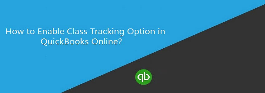 Setup Class Tracking Options in QuickBooks