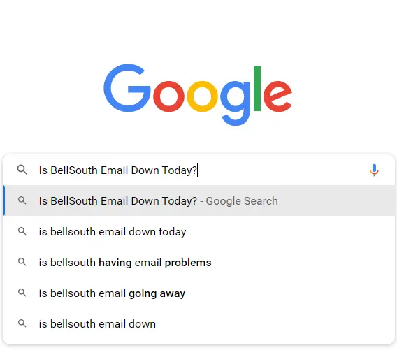 BellSouth Email Server Status