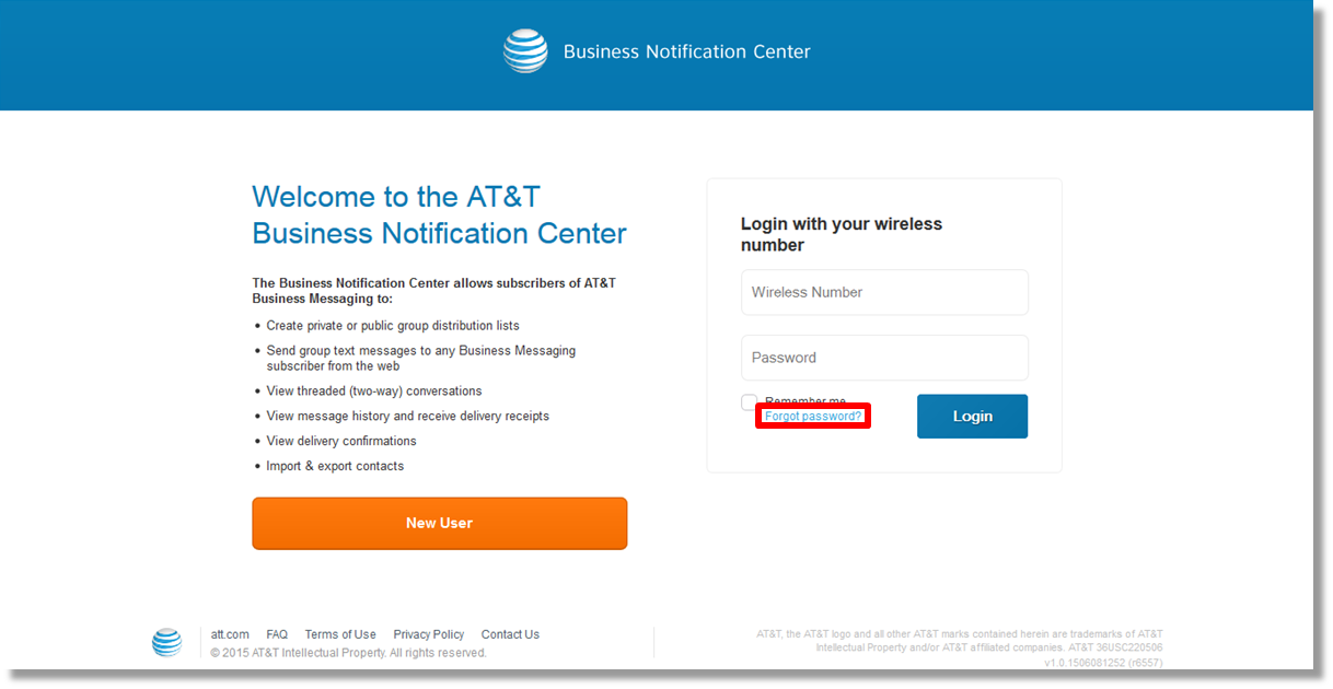 AT&T Email Password