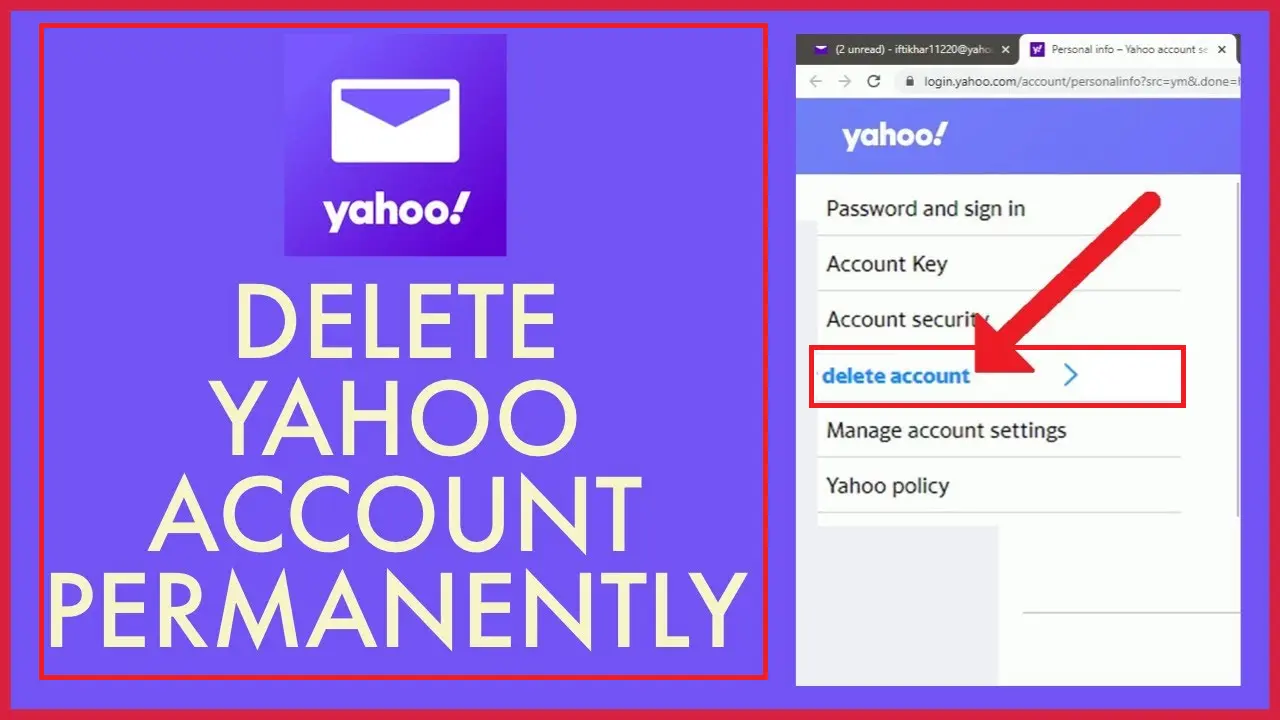 Remove and Add Yahoo Account